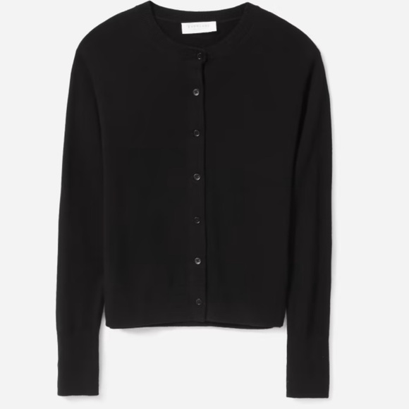 Everlane Cashmere Crew Cardigan - Picture 5 of 11